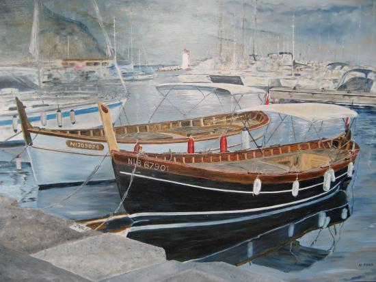 st jean cap ferrat() L' anneau 205  les bateaux de mr Delphino   2009
