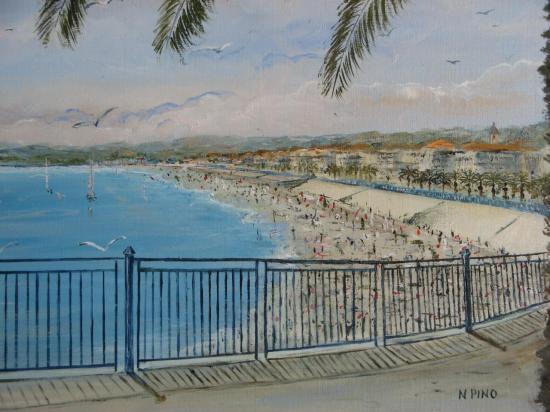 La promenade des Anglais  (30x20)  Prix: 120€