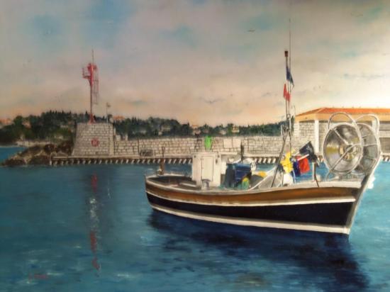 pat kris  (60X80) avec cadre 500 € sans c 450€
