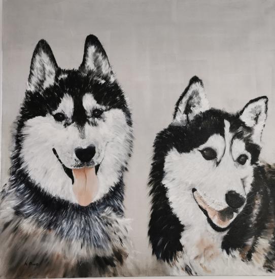 Tableau des chiens noel 2020   non disponible